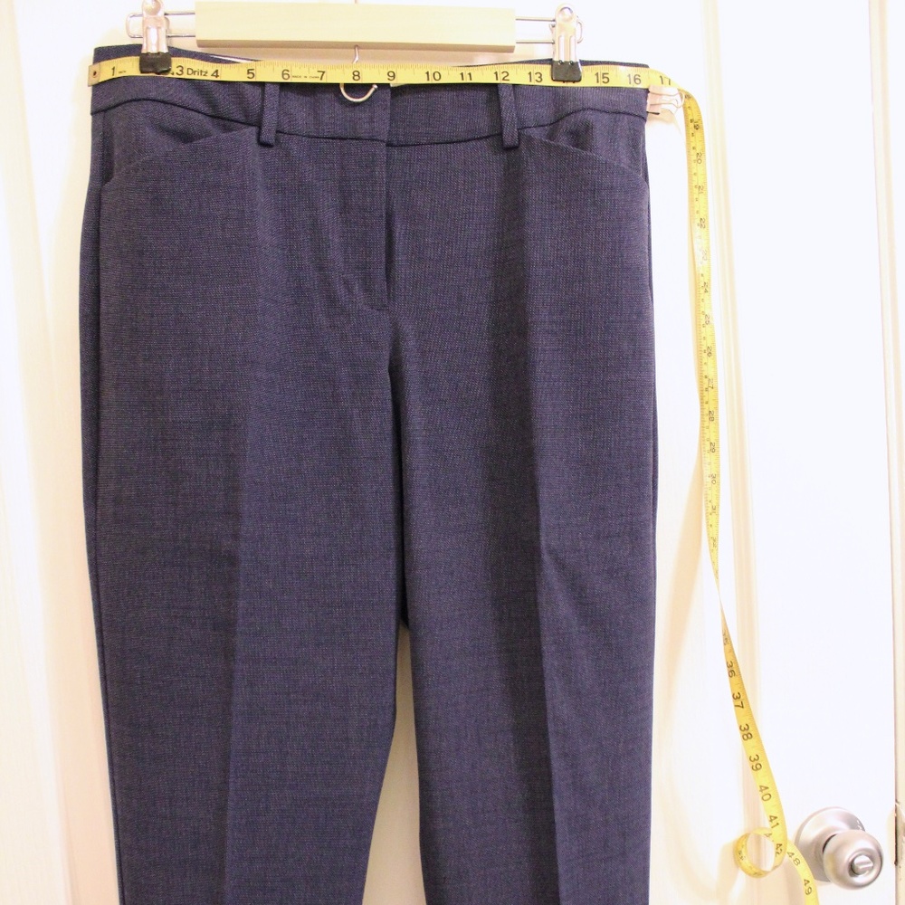 Talbots Dark Chambray Hampshire Ankle Size 8 Curvy